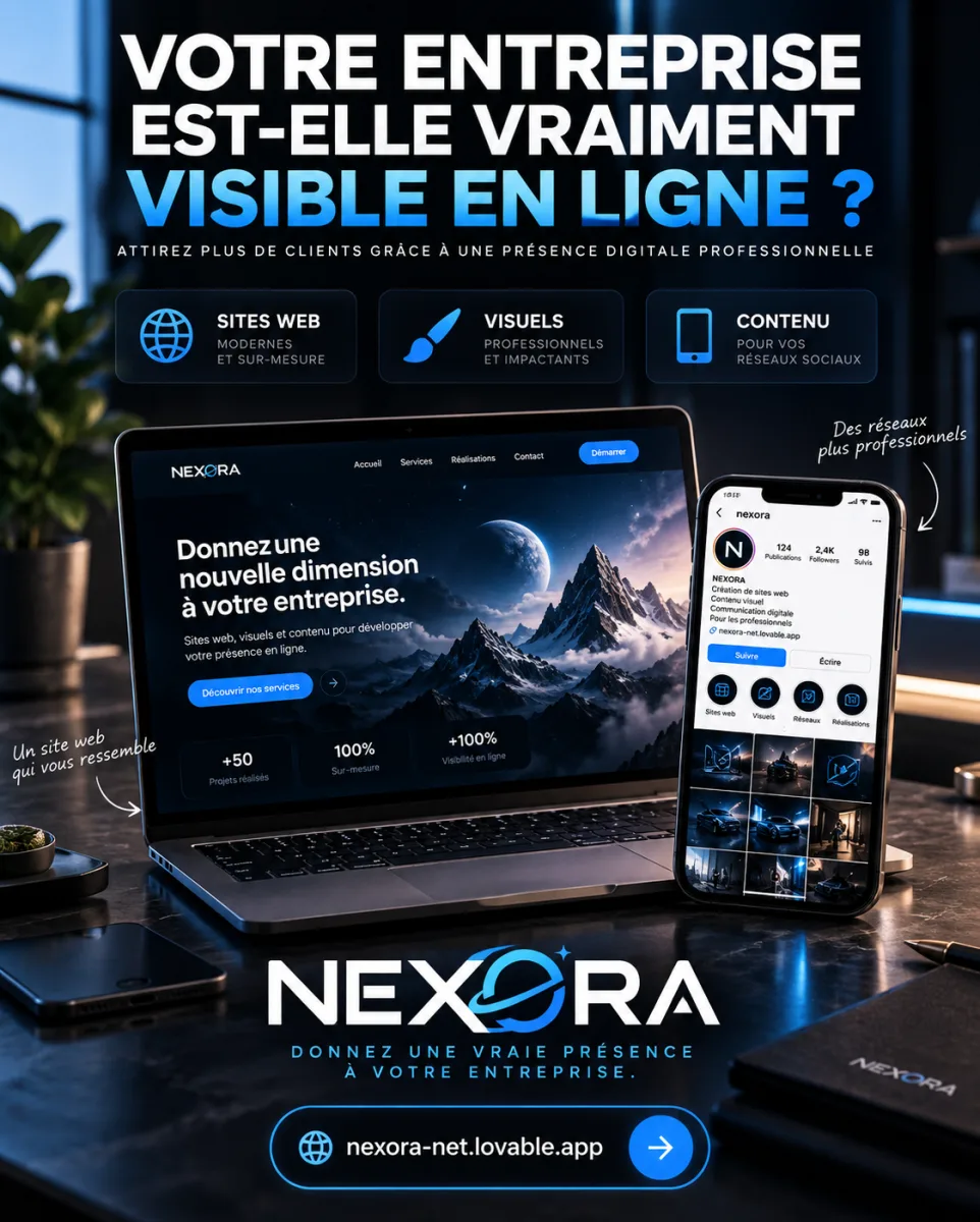 Je vous accompagne avec un service professionnel adapté à votre projet